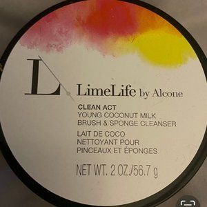 Limelife by Alcone Clean Act Vegan Brush & Sponge Milk Cleanser 2oz. NEW